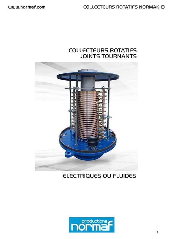 Collecteurs Rotatifs, Joints Tournants Électriques & Fluides